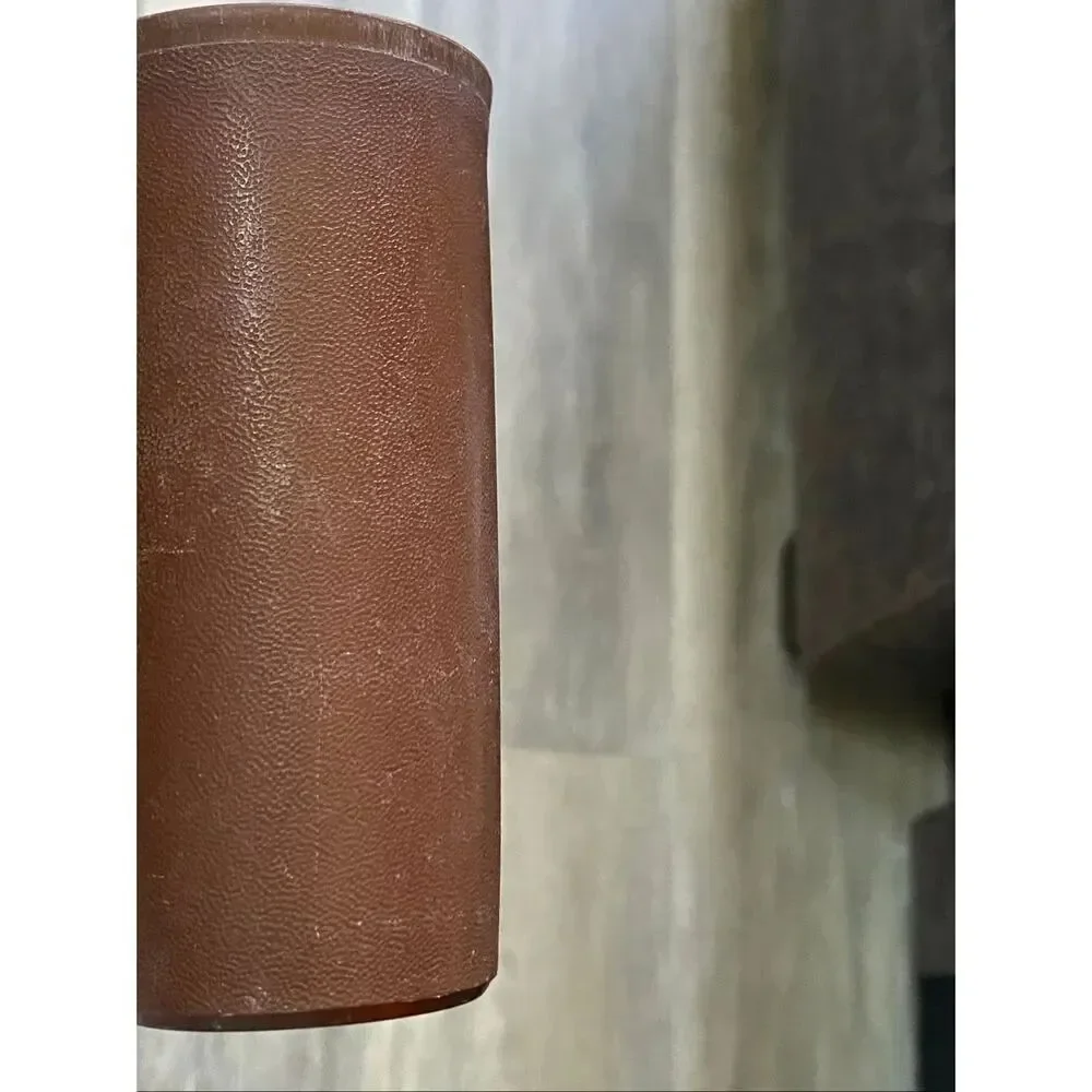 Vintage Tupperware Pepper Shaker Flip Top Brown